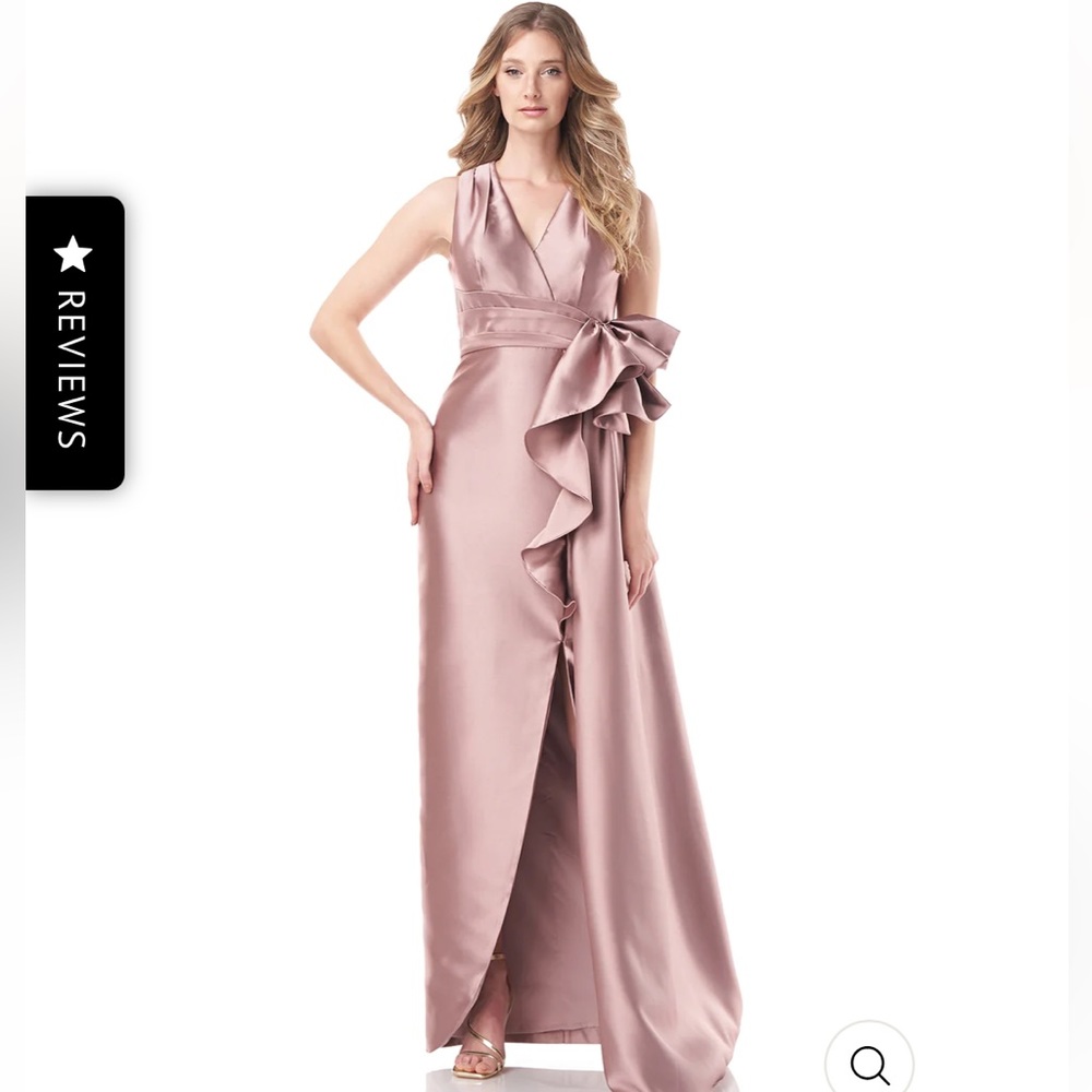NEW Kay Unger Rachel halter Formal Gown dress size 8